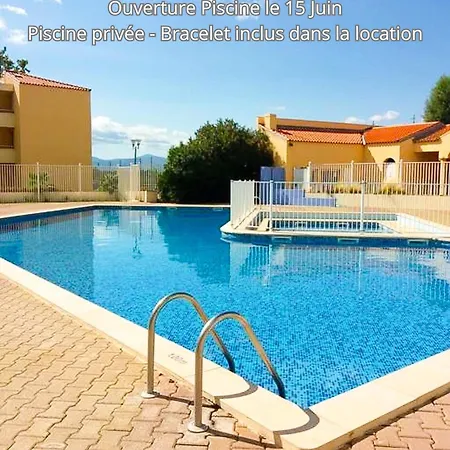 L'echappee Verte - T2 - Confort -piscine - Tennis- Parking - Climatisation - Sudsejourconciergerie דירה