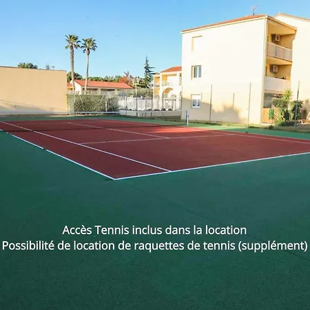 L'echappee Verte - T2 - Confort -piscine - Tennis- Parking - Climatisation - Sudsejourconciergerie דירה *