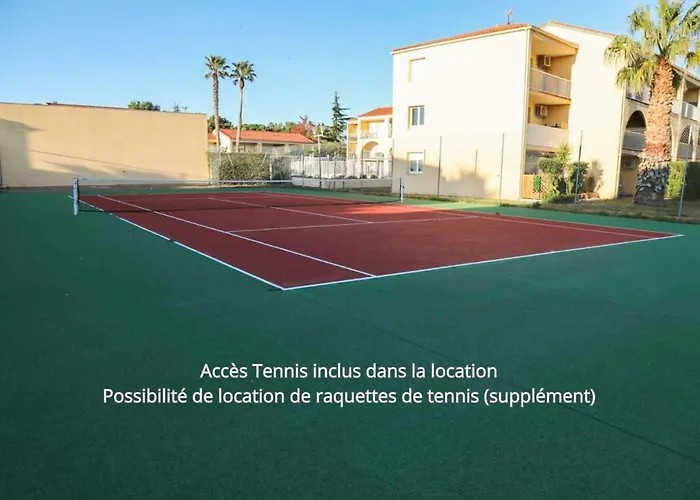 L'echappee Verte - T2 - Confort -piscine - Tennis- Parking - Climatisation - Sudsejourconciergerie Appartement *